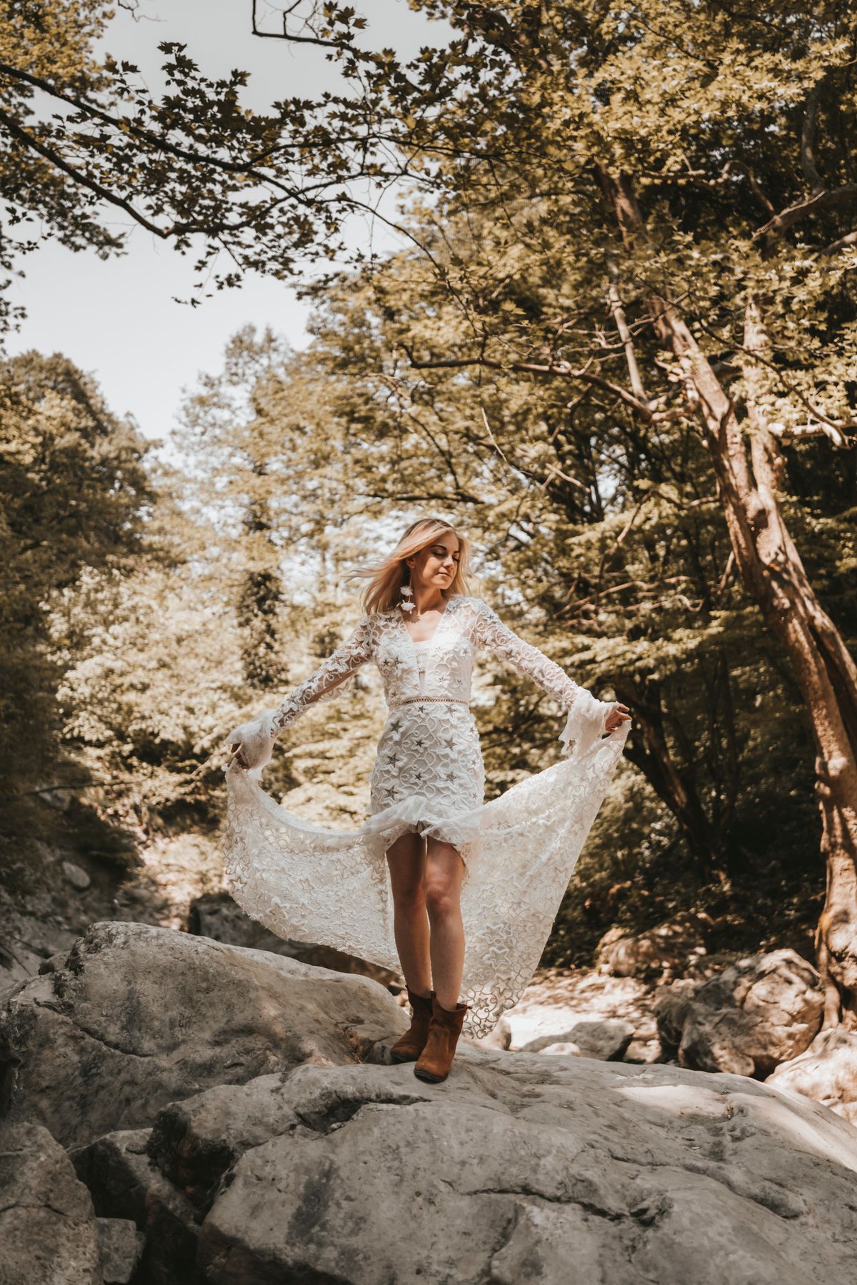 Ilse – Boho · bavlněná krajka, rukávy